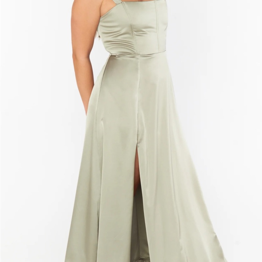 Clarissa Show Me Your MuMu Sage Maxi Dress - Picture 2 of 5